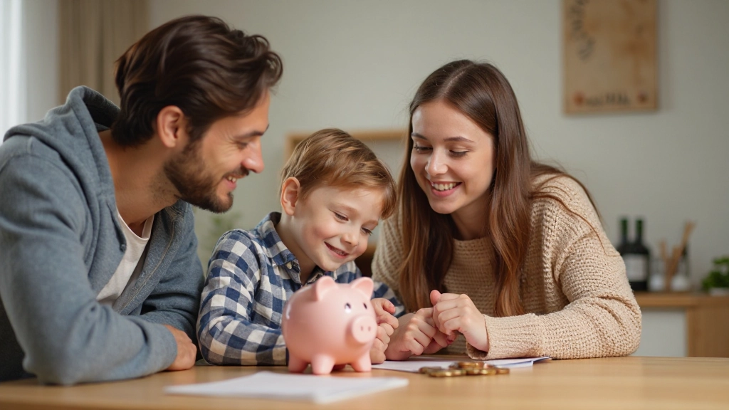 Родители учат детей основам сбережения денег